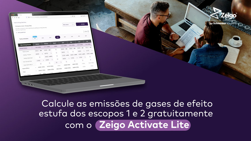 SCHNEIDER ELECTRIC ANUNCIA VERSÃO APRIMORADA DE PLANO DE ASSINATURA 'FREEMIUM' DE SOLUÇÃO PARA GESTÃO ABRANGENTE DE EMISSÕES DE PMES