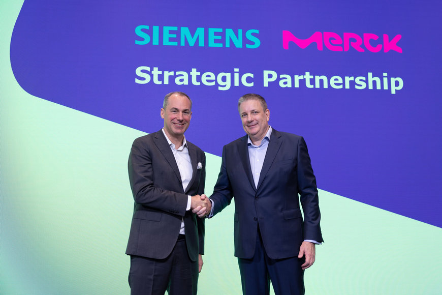 MERCK E SIEMENS FIRMAM PARCERIA ESTRATÉGICA EM TECNOLOGIA DE TRANSFORMAÇÃO DIGITAL